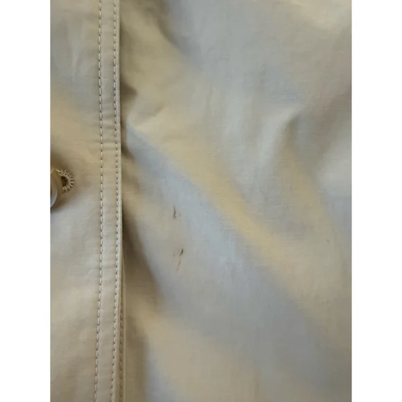 Women's Rachel Zoe Beige Double-Breasted Trench Coat XS - Picture 6 of 8